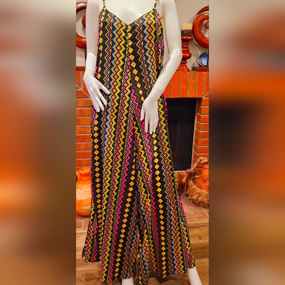 Karma Hwy Chevron Strip Multi Silky Rel. Jumper *4 Colors Avail.* OS-NWT - Picture 10 of 13